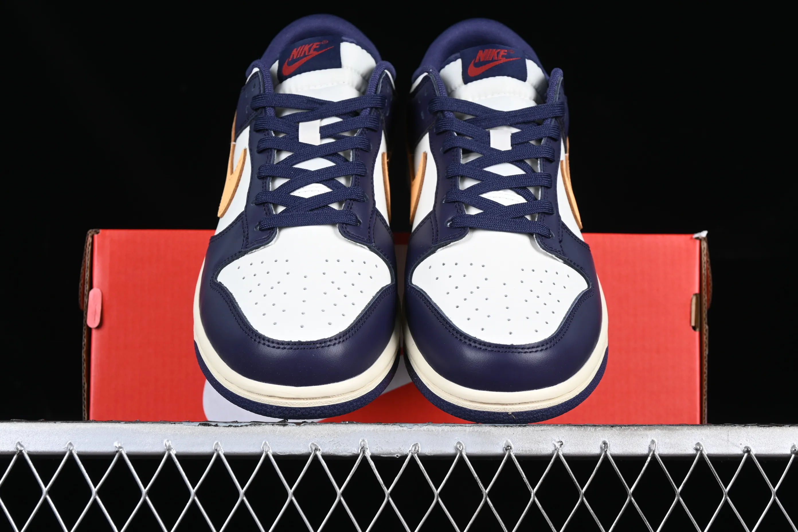 All categories Nk SB Dunk series Nk SB Dunk Low low-top sneakers Nk Dunk Low Retro "Navy Blue" purple gold white SB low-top casual sneakers FV8106-181
